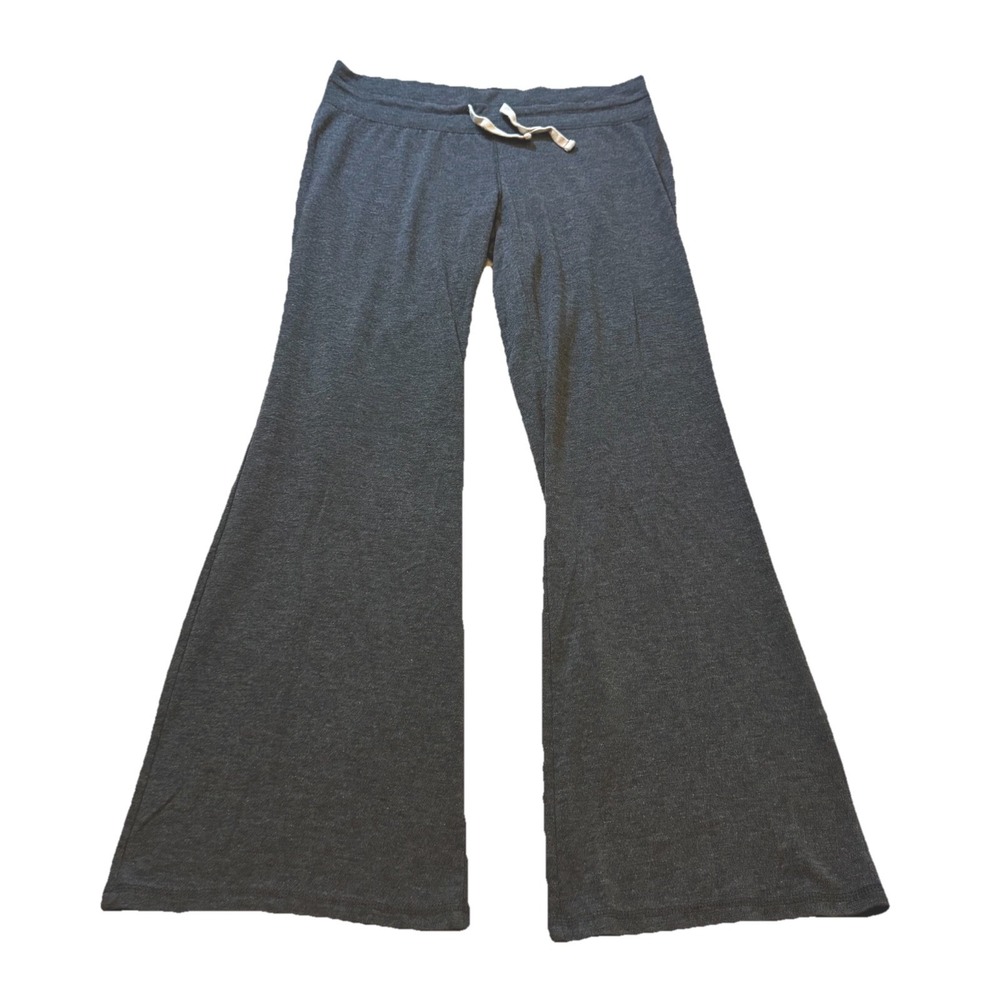 Abbot Main Sweatpants Gray Women's Size Large Womens Solid Drawstring Bootcut